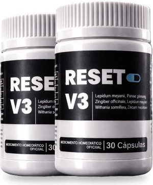 Dos frascos de Reset V3